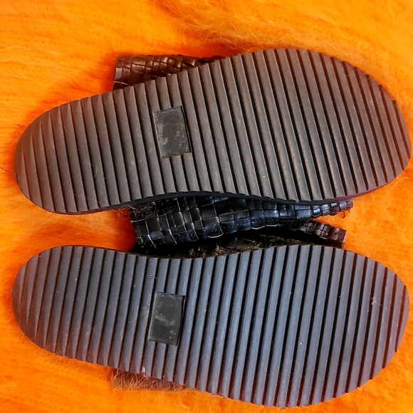 Free People Idlewild Footbed Sandals Size 38 - Picture 4 of 8